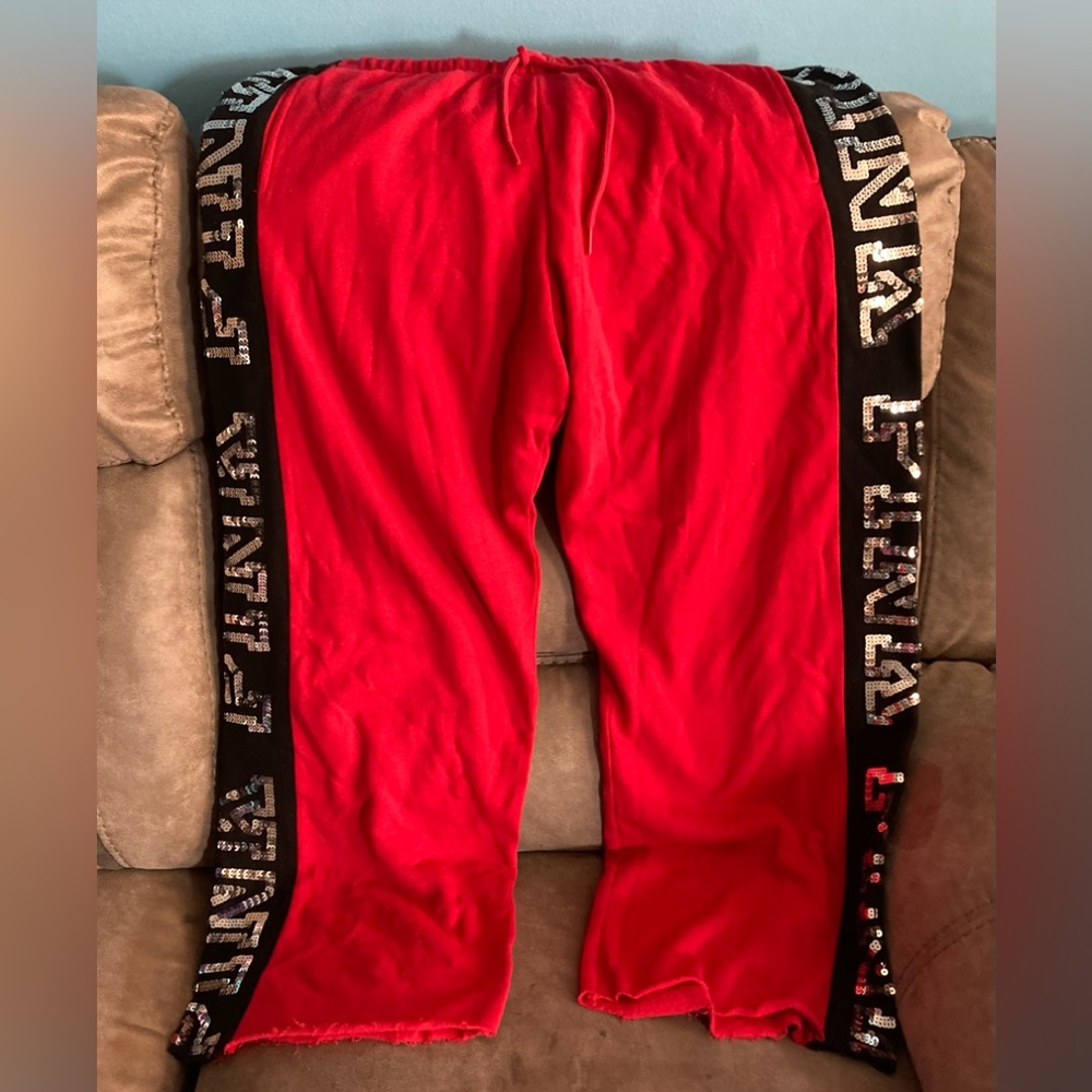 VS Pink Wide leg Sweatpants EUC L!